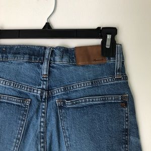 Madewell the High-rise Slim Boyjean Size 24